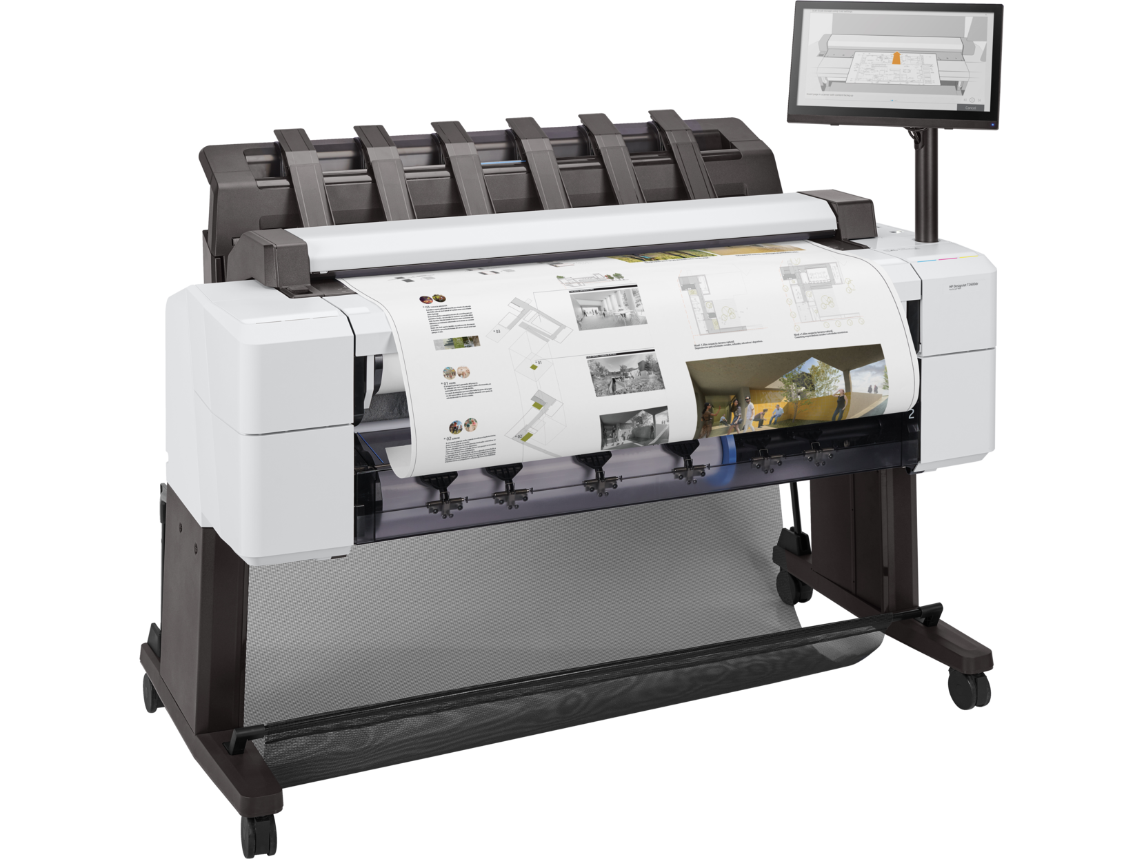HP DesignJet T2600 Wide Format Printer - Image 2